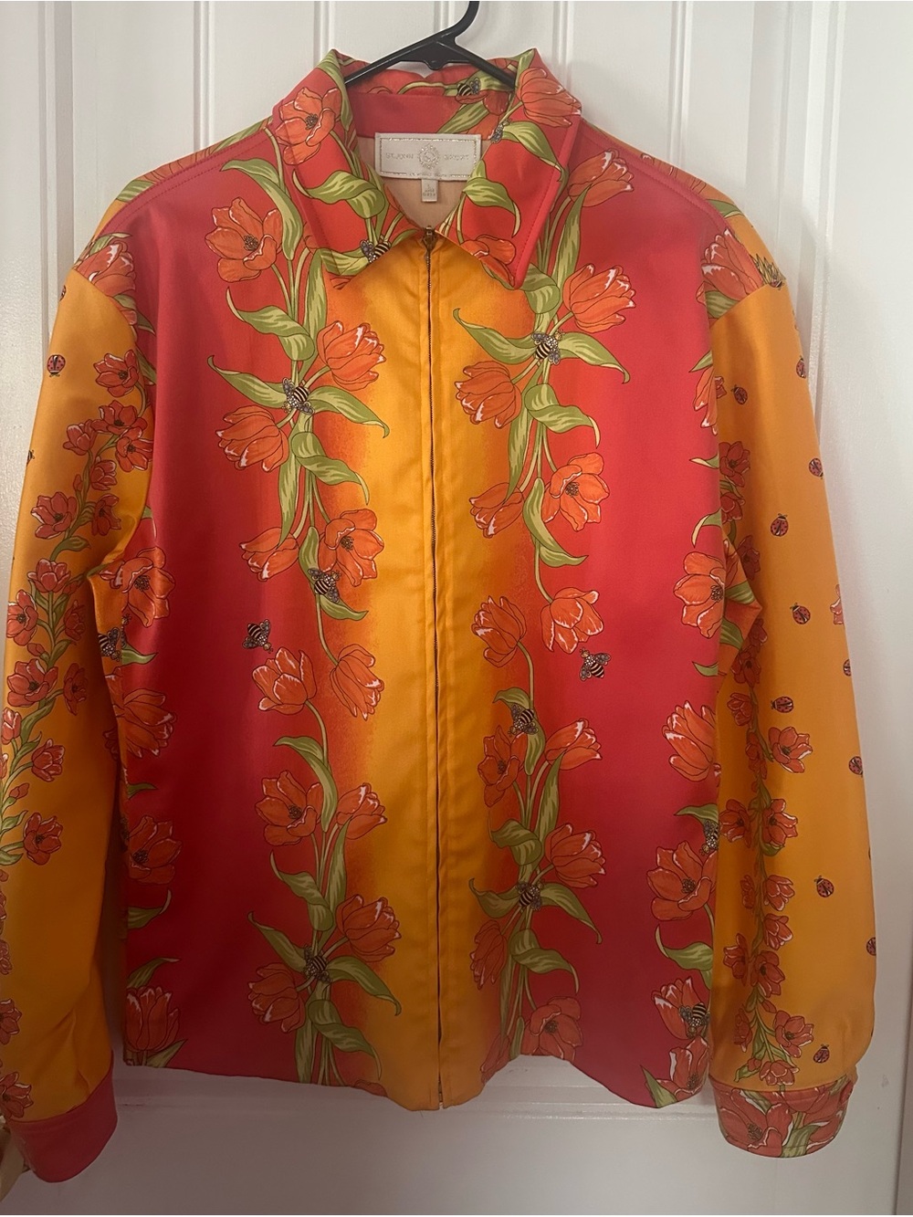 St. John Sport butterfly jacket.Large